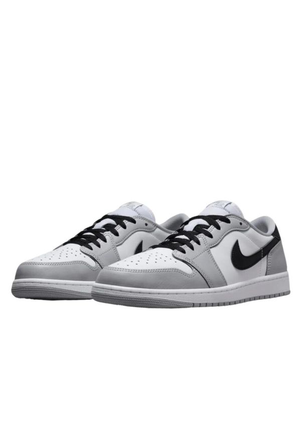 Buty do chodzenia dla dorosłych Air Jordan 1 Low OG Barons. Kolor: szary. Sport: turystyka piesza