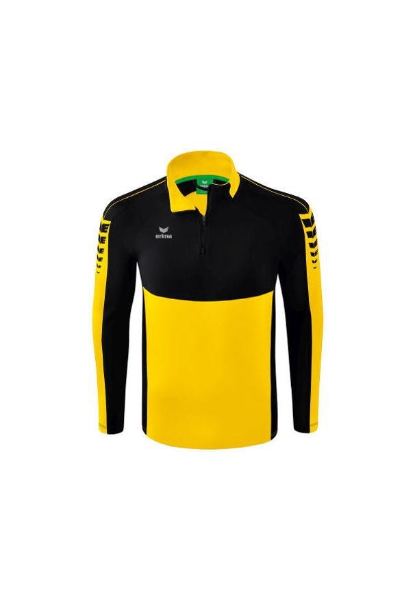 ERIMA - Bluza treningowa dla dzieci Erima Six Wings. Kolor: czarny, wielokolorowy, żółty