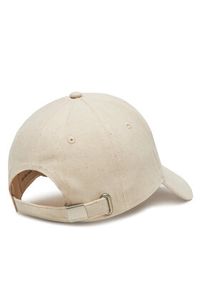 Calvin Klein Jeans Czapka z daszkiem Embossed Ck Cap LV04K5049G Beżowy. Kolor: beżowy. Materiał: bawełna, materiał #3