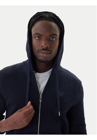 Guess Bluza M6RQ48 KCN01 Granatowy Regular Fit. Kolor: niebieski. Materiał: bawełna #5