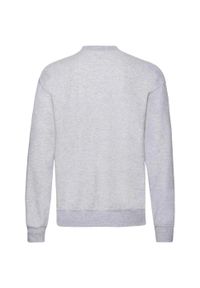 FRUIT OF THE LOOM - Klasyczna Bluza Rozpinana Dla Dorosłych Unisex. Kolor: szary