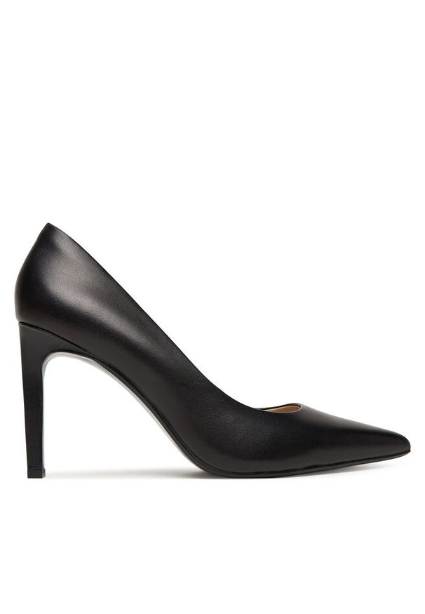 Szpilki Calvin Klein. Kolor: czarny. Obcas: na szpilce