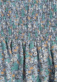 Born2be - Jasnoniebieska Sukienka Rozkloszowana na Ramiączkach w Kwiaty Hasana. Okazja: na co dzień. Kolor: niebieski. Długość rękawa: na ramiączkach. Wzór: kwiaty. Sezon: lato. Typ sukienki: proste. Styl: elegancki, casual #3