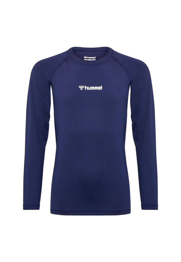 Dziecięcy dżersej z długim rękawem Hummel Bl Performance. Kolor: niebieski. Materiał: jersey. Długość rękawa: długi rękaw. Długość: długie. Sport: koszykówka