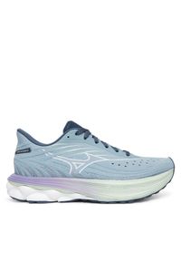 Buty do biegania Mizuno. Kolor: niebieski. Model: Mizuno Wave #1