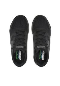 skechers - Skechers Sneakersy Flex Advantage 4.0 232225/BBK Czarny. Kolor: czarny. Materiał: materiał #5