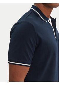 Tommy Jeans Polo DM0DM20745 Granatowy Regular Fit. Typ kołnierza: polo. Kolor: niebieski. Materiał: bawełna #4