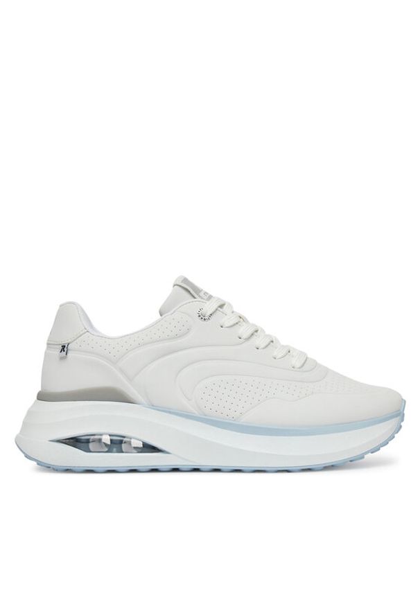 Rieker Revolution Lifestyle Sneakersy W2700-80 Biały. Kolor: biały. Materiał: materiał, syntetyk