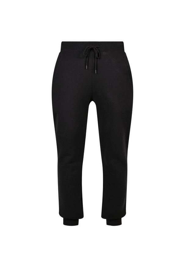 BUILD YOUR BRAND - Spodnie Dresowe Unisex Dla Dorosłych Z Bawełny Organicznej. Kolor: czarny. Materiał: dresówka, bawełna