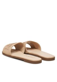 DKNY Klapki Willow K1500528 Beżowy. Kolor: beżowy. Materiał: materiał #4