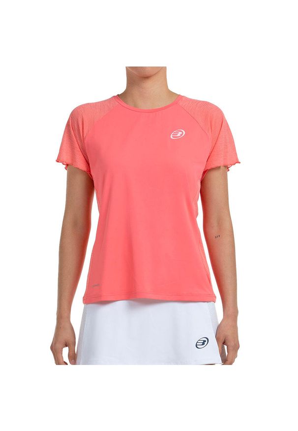 Short Sleeve T-shirt Bullpadel Dedale Woman. Kolor: czerwony