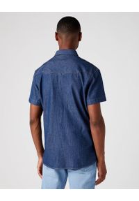 Wrangler - WRANGLER SS WESTERN SHIRT MĘSKA KOSZULA JEANSOWA SPOTLITE W5J05K38N. Materiał: jeans #2