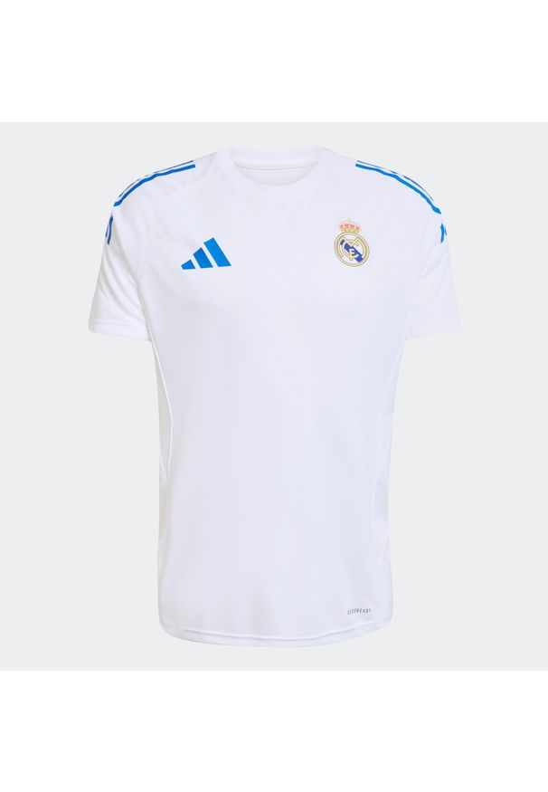 Adidas - Koszulka piłkarska treningowa ADIDAS Real Madryt 25/26. Sport: piłka nożna