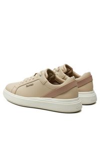 Calvin Klein Sneakersy Low Top Lace Up W/ Stripe HM0HM01494 Beżowy. Kolor: beżowy #4