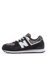 New Balance Sneakersy GC574AC1 Czarny. Kolor: czarny. Materiał: zamsz, skóra. Model: New Balance 574