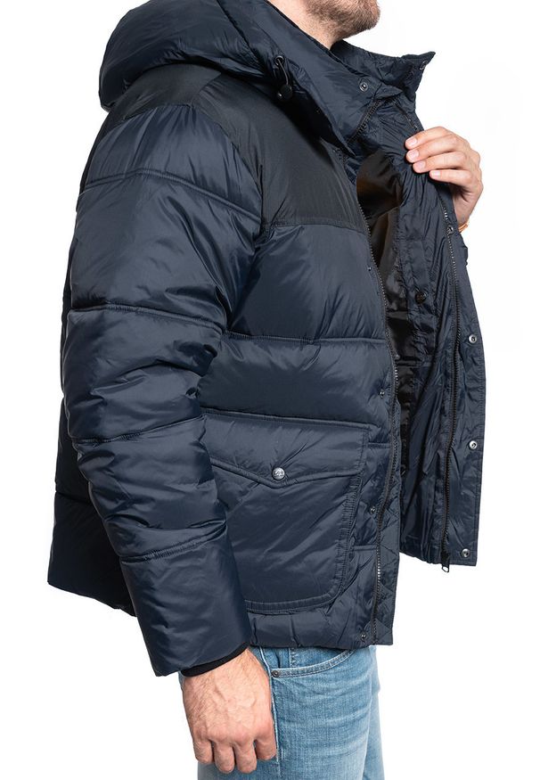 Lee - LEE PUFFER JACKET MĘSKA KURTKA ZIMOWA BLACK L86NSZ01 112122737. Sezon: zima