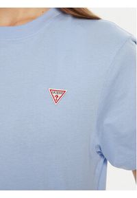 Guess Jeans T-Shirt W4YI05 K8HM0 Niebieski Regular Fit. Kolor: niebieski. Materiał: bawełna #5