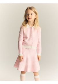 Reserved - Dzianinowa spódnica z wiskozą - wielobarwny. Materiał: dzianina, wiskoza #1