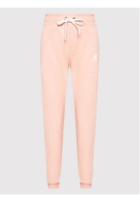 Kangol Spodnie dresowe Unisex Essential KLEU007 Różowy Regular Fit. Kolor: różowy. Materiał: bawełna, dresówka #3