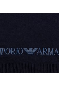 Emporio Armani - Zestaw Szalik i Czapka EMPORIO ARMANI - 628001 0A850 00035 Blue. Kolor: niebieski. Materiał: materiał, wełna, wiskoza, poliamid #7