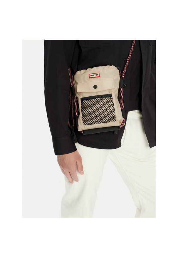 Saszetka Hunter. Kolor: beżowy