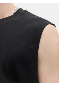 Jack & Jones Tank top Soho 12288001 Czarny Relaxed Fit. Kolor: czarny. Materiał: bawełna #6