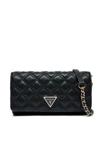Guess Torebka Giully (QG) Mini-Bags HWQG87 48750 Czarny. Kolor: czarny. Materiał: skórzane