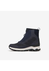 quechua - Buty turystyczne męskie Quechua SH900 Pro mountain Mid wodoodporne. Zapięcie: sznurówki. Kolor: niebieski. Szerokość cholewki: normalna. Sezon: zima. Sport: turystyka piesza