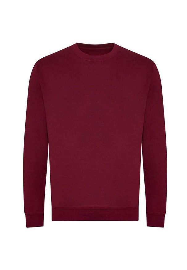 AWDIS - Męski Sweter Just Hoods Organic. Kolor: czerwony, wielokolorowy, brązowy