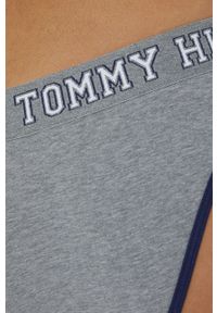 TOMMY HILFIGER - Tommy Hilfiger Figi kolor szary. Kolor: szary. Materiał: materiał, włókno #3