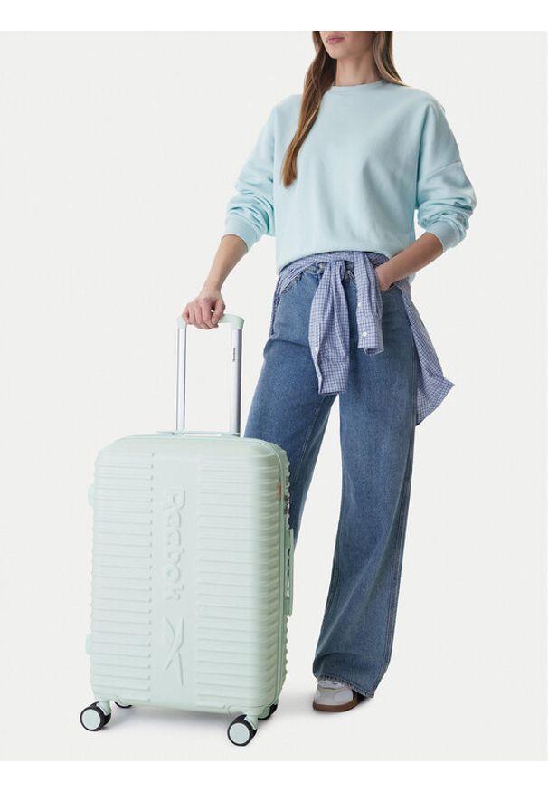 Reebok Walizka średnia CEO-RBK-WAL-027-M Niebieski. Kolor: niebieski