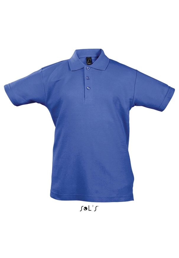 SOL'S - Koszulka polo dla dzieci Sol's Summer Ii. Typ kołnierza: polo. Kolor: niebieski. Styl: elegancki