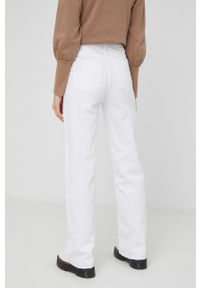 only - Only jeansy Camile Wide damskie high waist. Stan: podwyższony. Kolor: biały