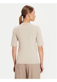 Max Mara Leisure T-Shirt Tahiti 2426366047600 Beżowy Regular Fit. Kolor: beżowy. Materiał: syntetyk #5