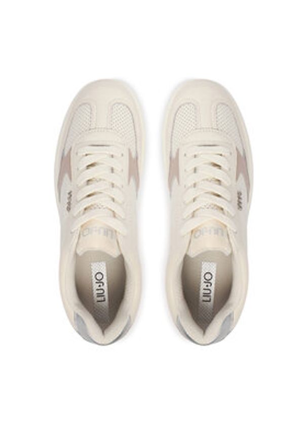 Liu Jo Sneakersy BA6051 PX246 Biały. Kolor: biały. Materiał: skóra