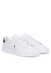 Polo Ralph Lauren Sneakersy Hrt Crt Sig Sk Ltl 809P13083001 Biały. Kolor: biały. Materiał: skóra #6
