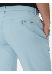 Karl Lagerfeld - KARL LAGERFELD Szorty materiałowe 265812 552829 Błękitny Regular Fit. Kolor: niebieski. Materiał: bawełna