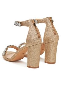 DeeZee Sandały HH2608-3 Złoty. Kolor: złoty. Materiał: materiał #5