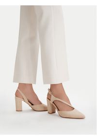 DeeZee Czółenka CEO-CD25-052-1 Beżowy. Kolor: beżowy. Materiał: materiał #5