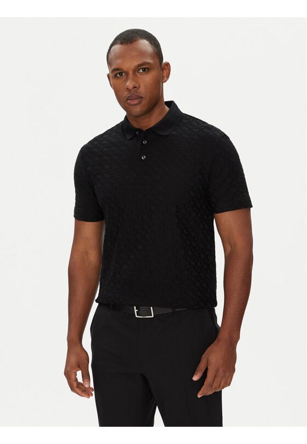 BOSS Polo H-Pack 80 50537132 Czarny Regular Fit. Typ kołnierza: polo. Kolor: czarny. Materiał: bawełna