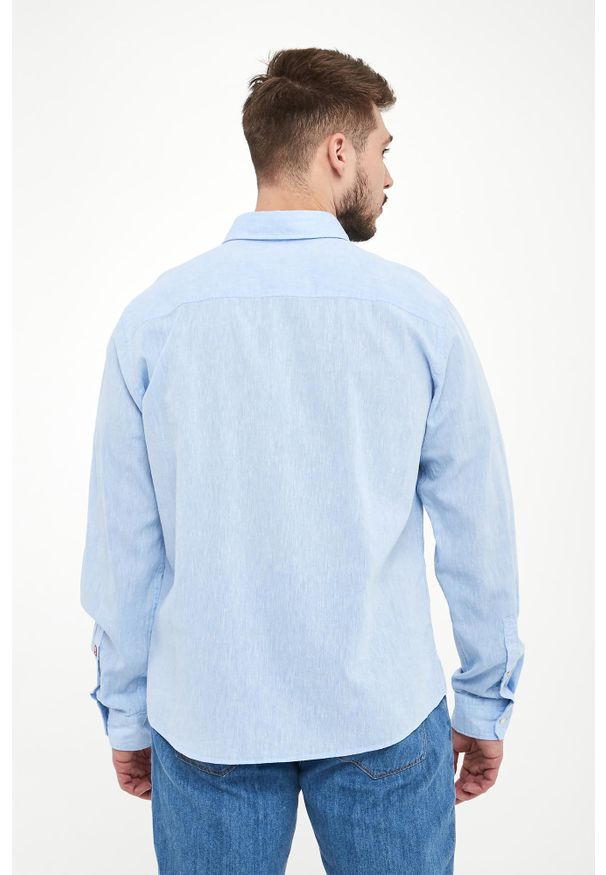 JOOP! Jeans - Koszula męska lniana Hali26-W JOOP! JEANS. Materiał: len