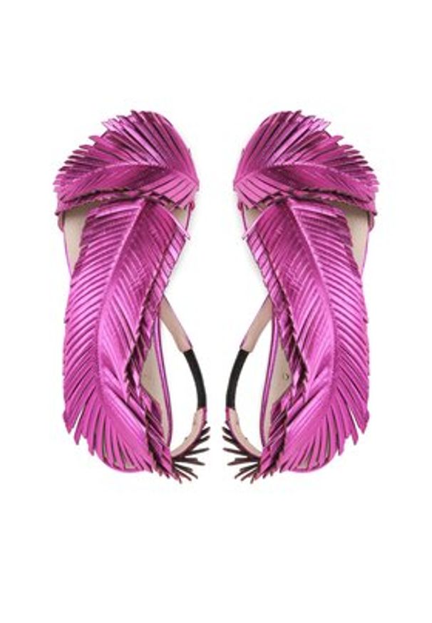 Baldowski Sandały D01988-621-092 Różowy. Kolor: różowy. Materiał: skóra