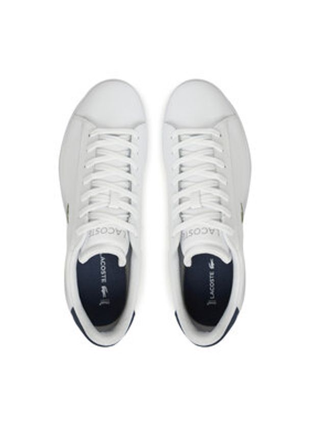Lacoste Sneakersy 7-48SMA0011 Biały. Kolor: biały. Materiał: skóra