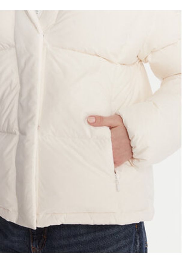 Tommy Jeans Kurtka puchowa Alaska DW0DW21623 Écru Relaxed Fit. Materiał: syntetyk