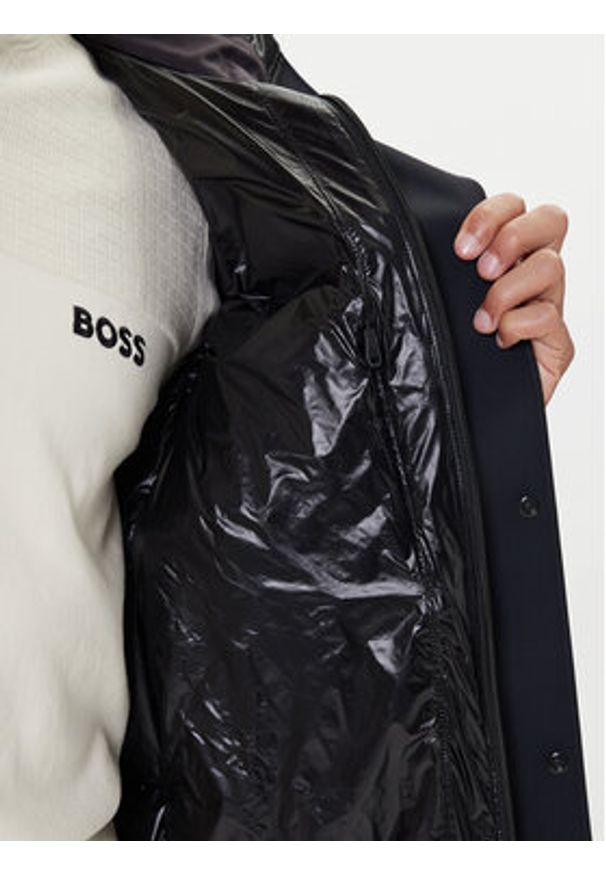 BOSS Kurtka puchowa Hysolite 50544323 Czarny Regular Fit. Kolor: czarny. Materiał: syntetyk