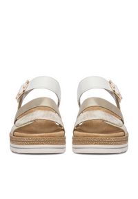 Remonte Sandały CEO-D0Q55-92 Złoty. Kolor: złoty. Materiał: skóra #5