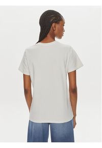 Wrangler T-Shirt 112350277 Écru Regular Fit. Materiał: bawełna #4