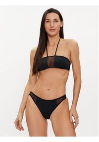 Calvin Klein Swimwear Góra od bikini KW0KW02326 Czarny. Kolor: czarny. Materiał: syntetyk