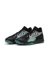 Buty halowe Puma Eliminate Nitro SQD UNTMD. Kolor: wielokolorowy, czarny, zielony