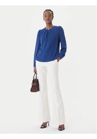 Rinascimento Bluzka CFC0127711003 Niebieski Slim Fit. Kolor: niebieski. Materiał: syntetyk #4